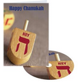 Happy Chanukah Greeting Card with Matching CD